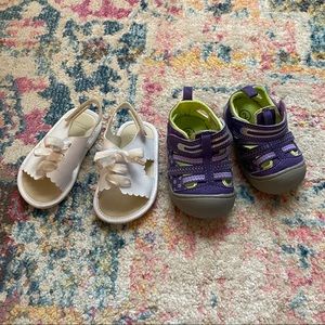 🧁 5/$20 Baby Summer Shoes | Size 2 Bundle